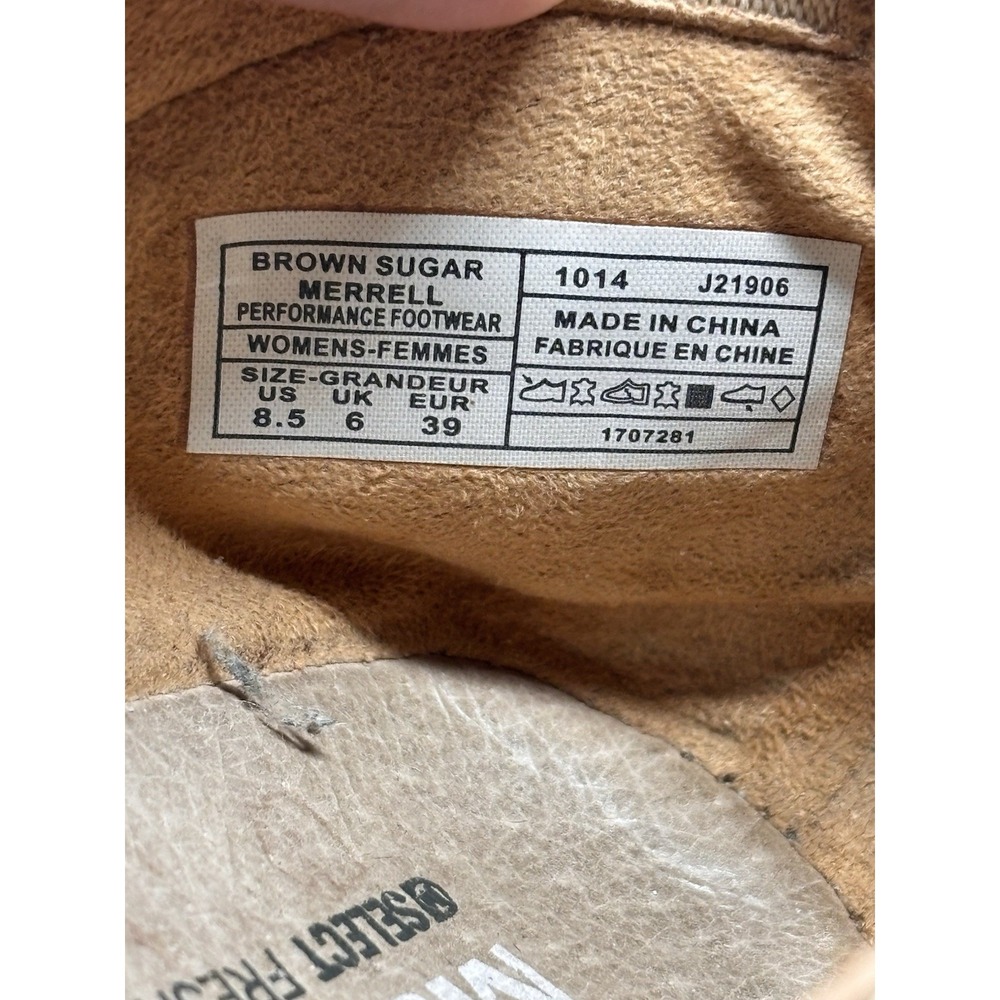 Merrell Mimix Haze women's ballet flats Shoes Leather Size 8.5 J21906 Brown - Picture 7 of 8